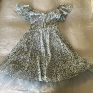 Disney Cinderella Blue Floral lace Dress